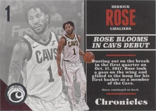 2017-18 Panini Chronicles - Derrick Rose #96