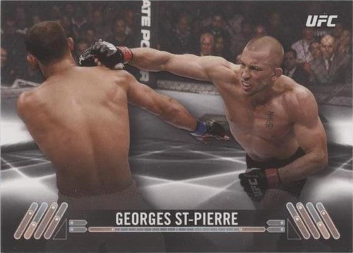 2017 Topps UFC Knockout - Georges St-Pierre #4