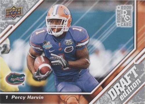 2009 Upper Deck Draft Edition Percy Harvin #6