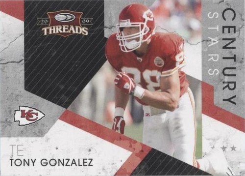 2009 Donruss Threads Tony Gonzalez #18