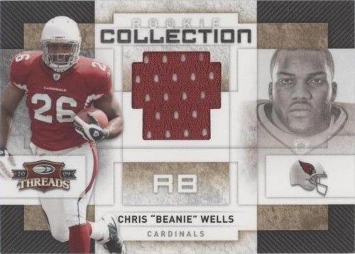 2009 Donruss Threads Chris Wells #3