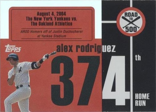 2007 Topps - Alex Rodriguez #ARHR374