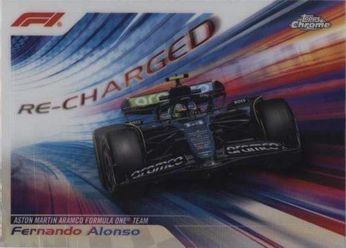 2024 Topps Chrome Formula 1 FERNANDO ALONSO #11 F1 PORTRAIT