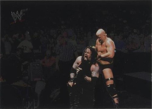 2000 Comic Images WWF No Mercy - Steve Austin Undertaker #62