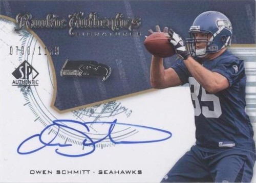 2008 SP Authentic Owen Schmitt #222
