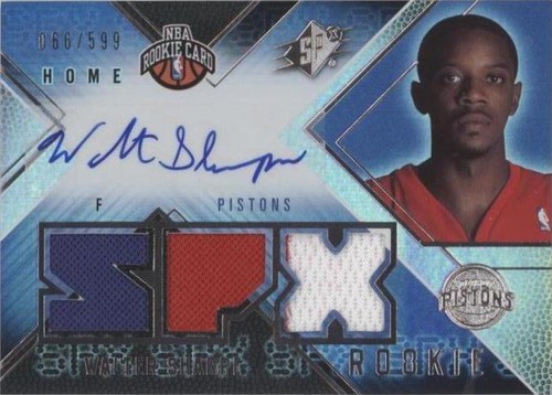 2008-09 SPx - Walter Sharpe #147