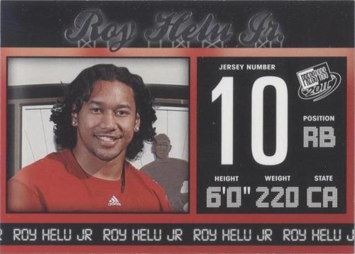 2011 Press Pass Roy Helu Jr. #22