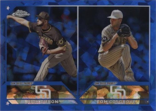 2023 Topps Chrome Update Series Sapphire Edition - Nick Duron Tom Cosgrove #USCS288