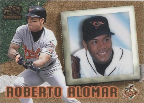 1998 Pacific Invincible - Roberto Alomar #6