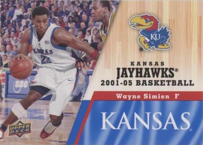 2013 Upper Deck University of Kansas - Wayne Simien #69