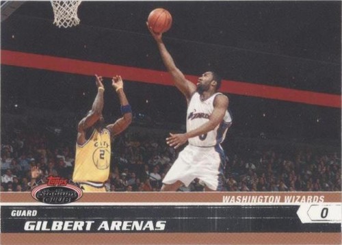 2007-08 Topps Stadium Club - Gilbert Arenas #50