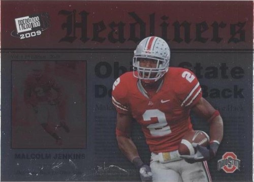 2009 Press Pass Signature Edition Malcolm Jenkins #HL-33