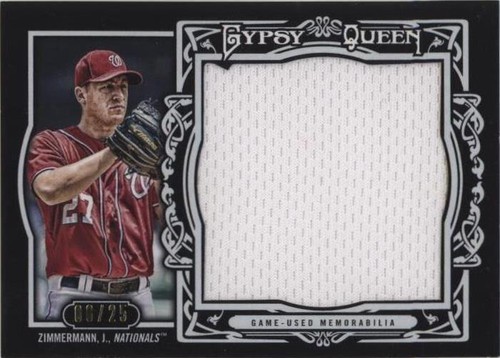 2013 Topps Gypsy Queen - Jordan Zimmermann #GQR-JZ