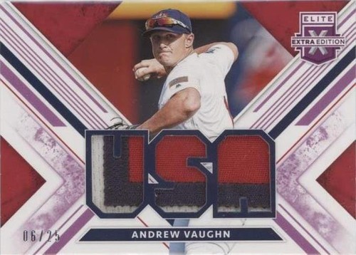 2019 Panini Elite Extra Edition - Andrew Vaughn #USA-AV