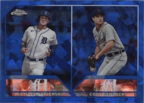 2023 Topps Chrome Update Series Sapphire Edition - Cody Sedlock Michael Papierski #USCS262