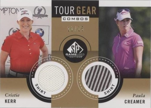 2014 SP Game Used Edition - Cristie Kerr Paula Creamer #TG2PK