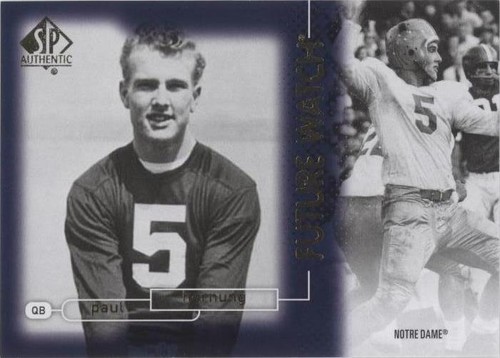 2011 SP Authentic Paul Hornung #179