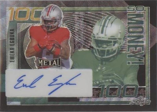 2023 Leaf Metal Emeka Egbuka #SM-EE1