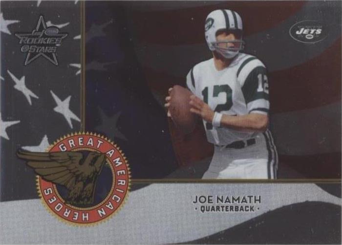 Leaf Rookies & Stars Joe Namath 2004 #GAH-9