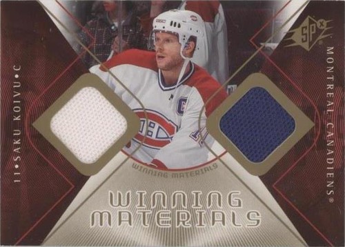 2007-08 SPx - Saku Koivu #WM-SK