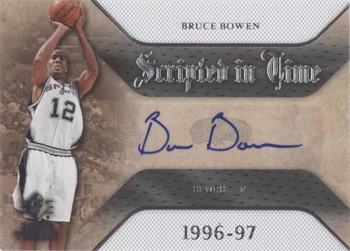 2007-08 SP Rookie Threads - Bruce Bowen #SIT-BB