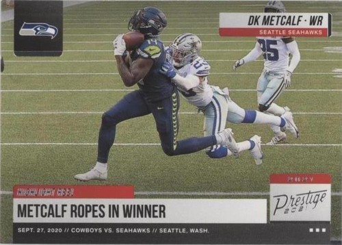 2021 Panini Prestige DK Metcalf #HR-DK