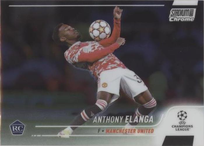 2021-22 Topps Stadium Club Chrome UCL Anthony Elanga #48