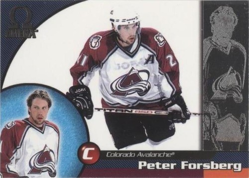 1998-99 Pacific Omega - Peter Forsberg #60