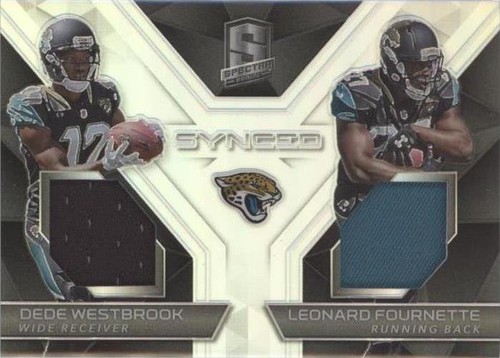2017 Panini Spectra Dede Westbrook Leonard Fournette #5