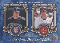 2009 Upper Deck A Piece of History - Carlos Beltran Grady Sizemore #CSC-BS
