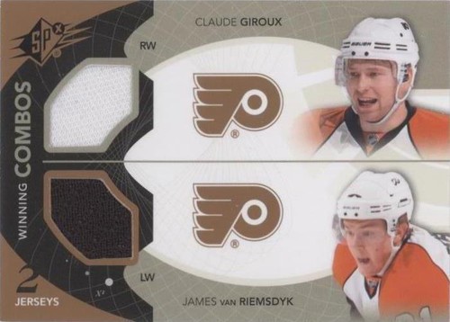 2010-11 SPx - Claude Giroux James van Riemsdyk #WC-GV