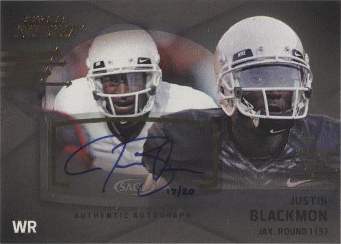 2012 SAGE Next Justin Blackmon #SA-3
