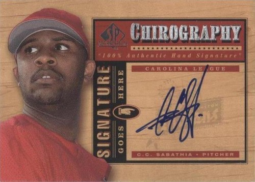 2001 SP Top Prospects - C.C. Sabathia #CS