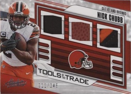 2023 Panini Absolute Nick Chubb #TOTT-NC
