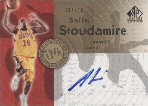 2005-06 SP Signature Edition - Salim Stoudamire #II-SS