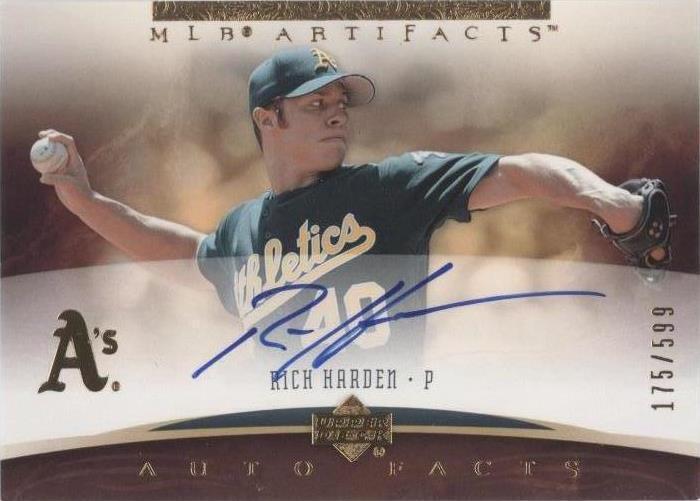 Artefactos de cubierta superior 2005 - Rich Harden #RH
