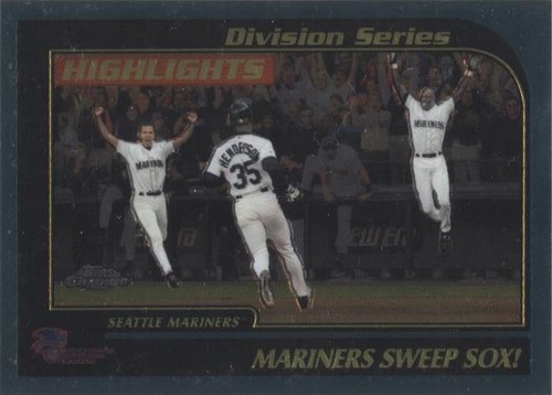 2001 Topps Chrome - Rickey Henderson #328