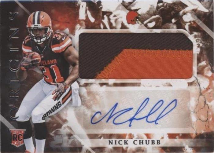 2018 Panini Origins Nick Chubb #130