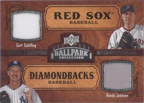 2008 Upper Deck Ballpark Collection - Curt Schilling Randy Johnson #165