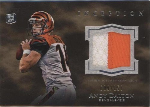 2011 Topps Inception Andy Dalton #RP-AD