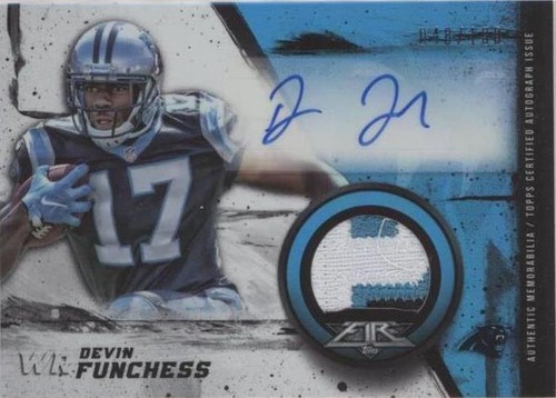 2015 Topps Fire Devin Funchess #FRAP-DF