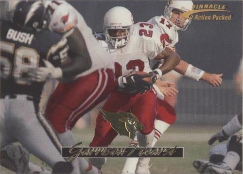 1996 Pinnacle Action Packed Garrison Hearst #49
