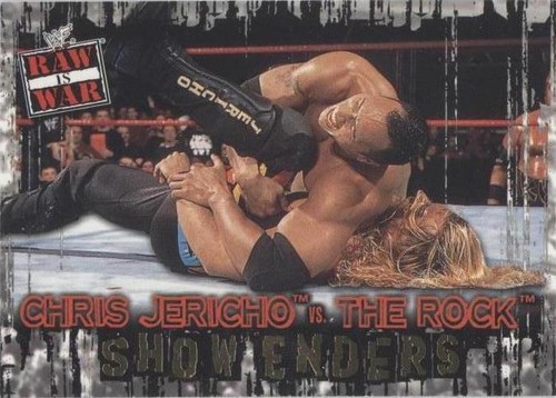 2001 Fleer WWF Raw is War - Chris Jericho The Rock #89