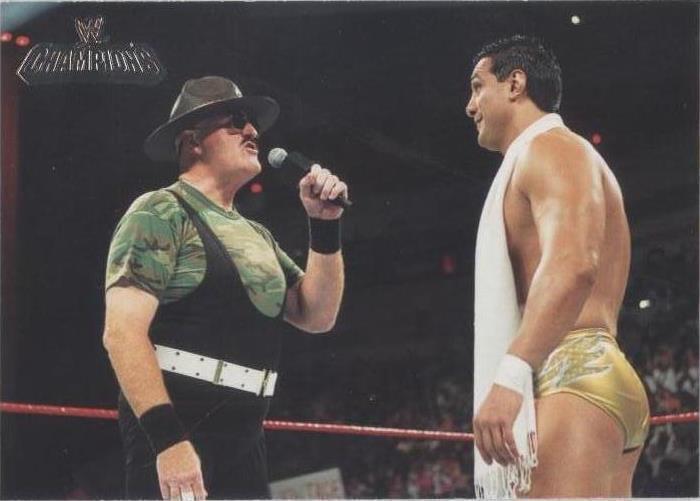 2011 Topps WWE Champions - Sgt. Slaughter #72