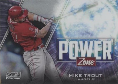 2020 Topps Stadium Club Chrome - Mike Trout #PZ-3