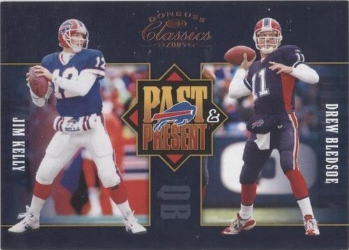 2005 Donruss Classics Drew Bledsoe Jim Kelly #PP-1