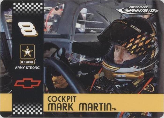 2008 Press Pass Speedway - Mark Martin #CP 13