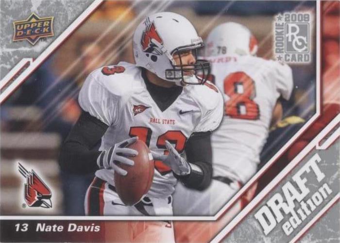 2009 Upper Deck Draft Edition Nate Davis #23