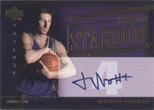 2004-05 Upper Deck Trilogy - Jackson Vroman #SI-JV