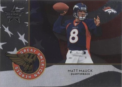 2004 Leaf Rookies & Stars Matt Mauck #GAH-23